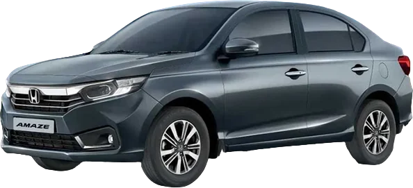 Compact sedan available for hire